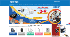 Desktop Screenshot of omron-yte.com.vn