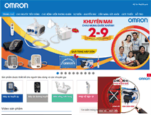 Tablet Screenshot of omron-yte.com.vn